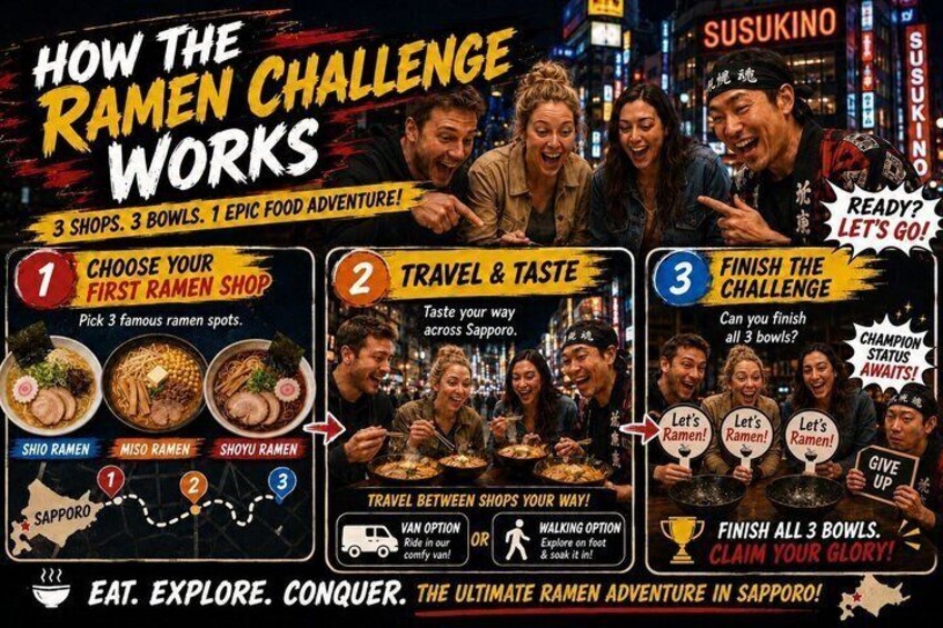 Food Fighting Challenge Tour Sapporo Ramen Special 3