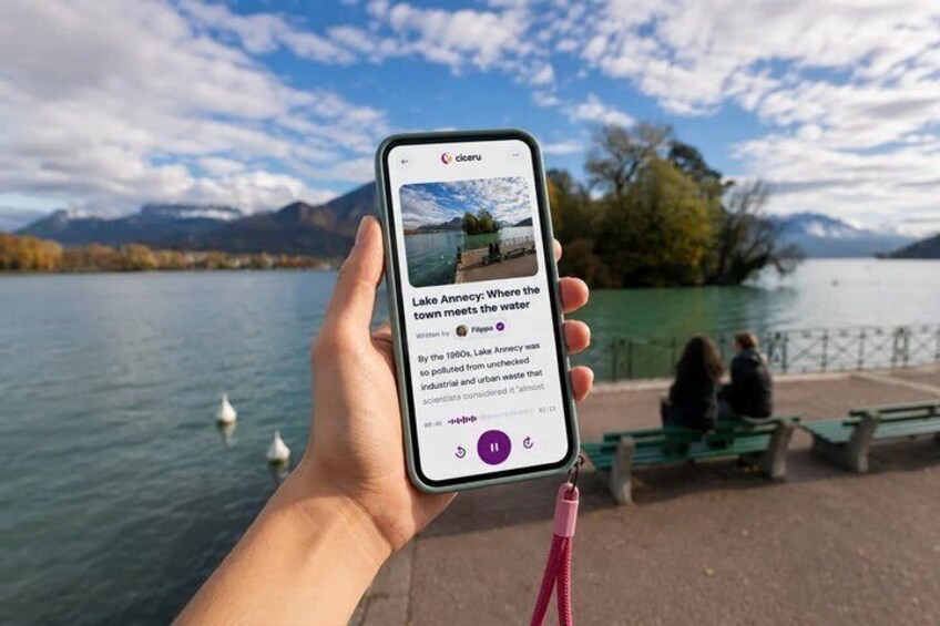 Annecy Self Guided Walking Tour Landmarks with Audio and Quiz 1