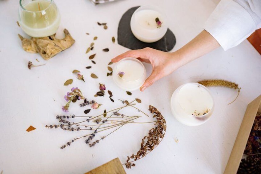 DIY Candle Making Class at a Local Brewery in NYC 2