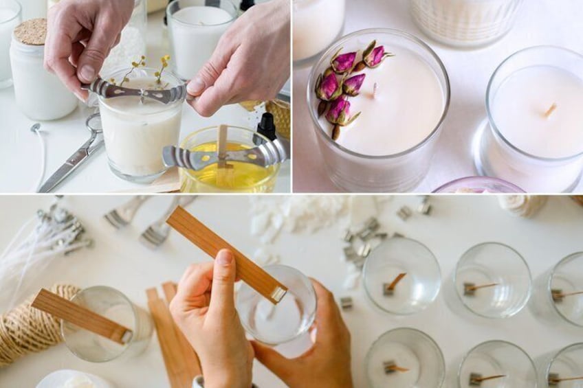 DIY Candle Making Class at a Local Brewery in NYC 1