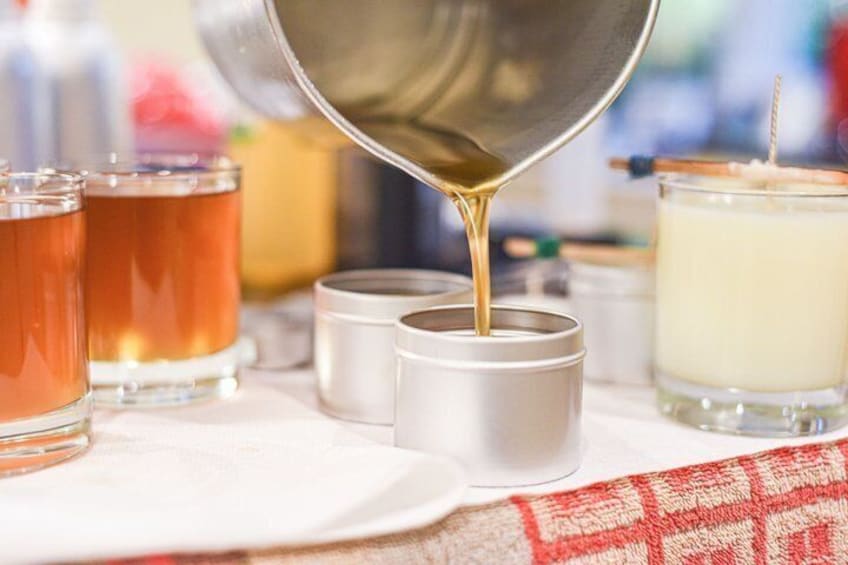DIY Candle Making Class at a Local Brewery in NYC 5