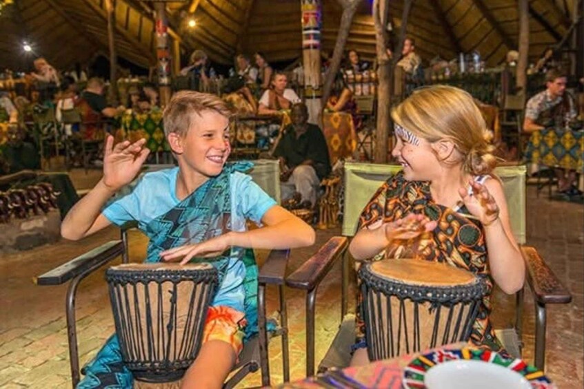 Picture 2 for Activity Victoria Falls: Boma Dinner with Drum Show and Transfers 3
