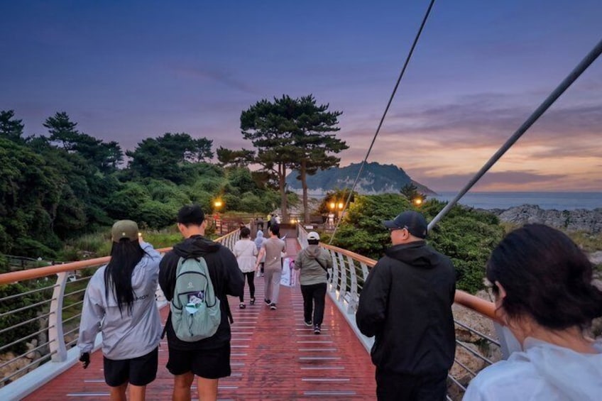 Jeju Myth Night Walk and Salghanggil Guided Tour 1
