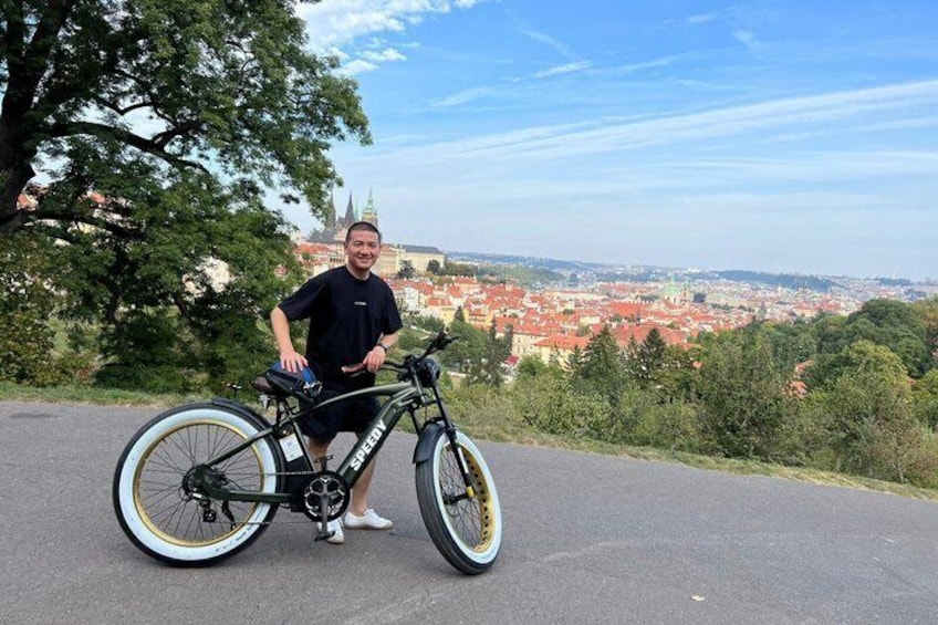 Beverly Hills and Outskirts of Prague on Retro Styled Ebike 1