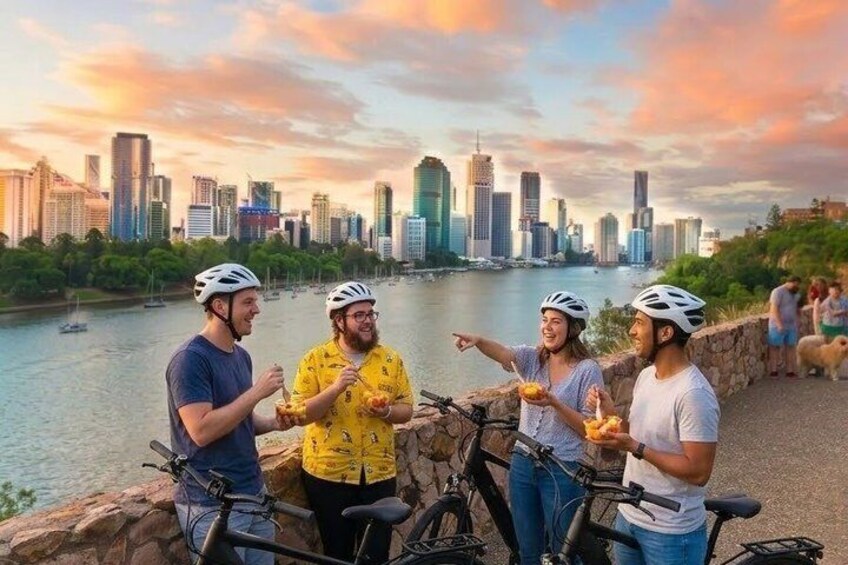 Tastes of Brisbane E-Bike Food Tour with 5 Iconic Food Samplings 3