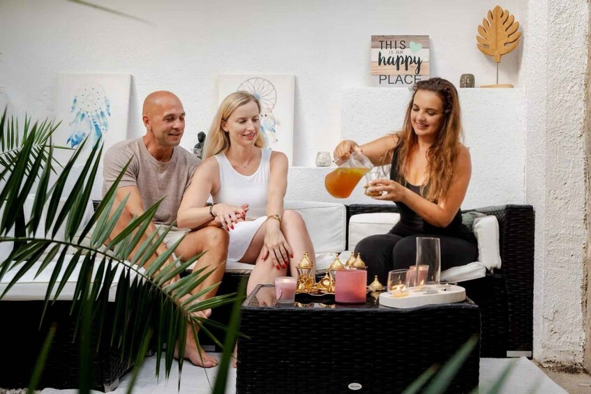 Picture 24 for Activity Mallorca: Candlelight Couples Yoga with Aphrodisiac Tastings 3