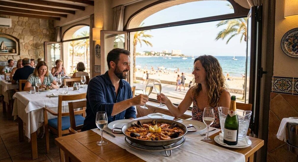 Picture 3 for Activity All-Inclusive Beach Day in Salou: Driver, Beach Set and Restaurant 3