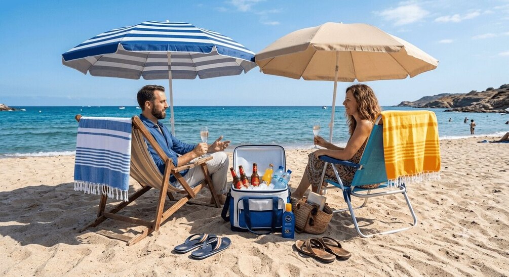 All-Inclusive Beach Day in Salou: Driver, Beach Set and Restaurant 1