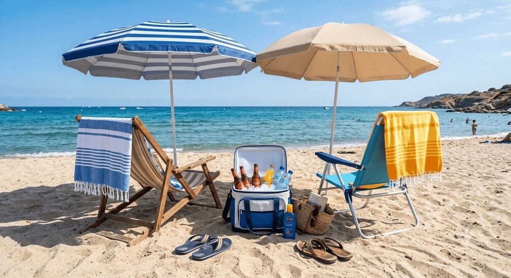 Picture 2 for Activity All-Inclusive Beach Day in Salou: Driver, Beach Set and Restaurant 2