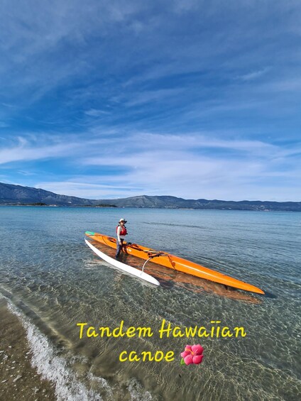 Picture 3 for Activity Hawaiian Canoe Korčula Archipelago Tour 3