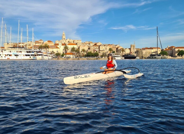 Picture 2 for Activity Hawaiian Canoe Korčula Archipelago Tour 5