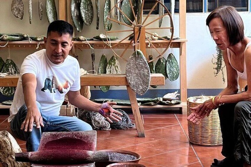 Private Tour to Hierve el Agua, Mitla, Teotitlán del Valle and Tule 3