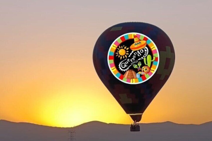 Teotihuacan Balloon flight and Basilica of Guadalupe from CDMX 2
