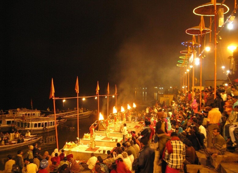 Picture 3 for Activity Varanasi Sunset Tour with Ganga Aarti and Boat Ride 4