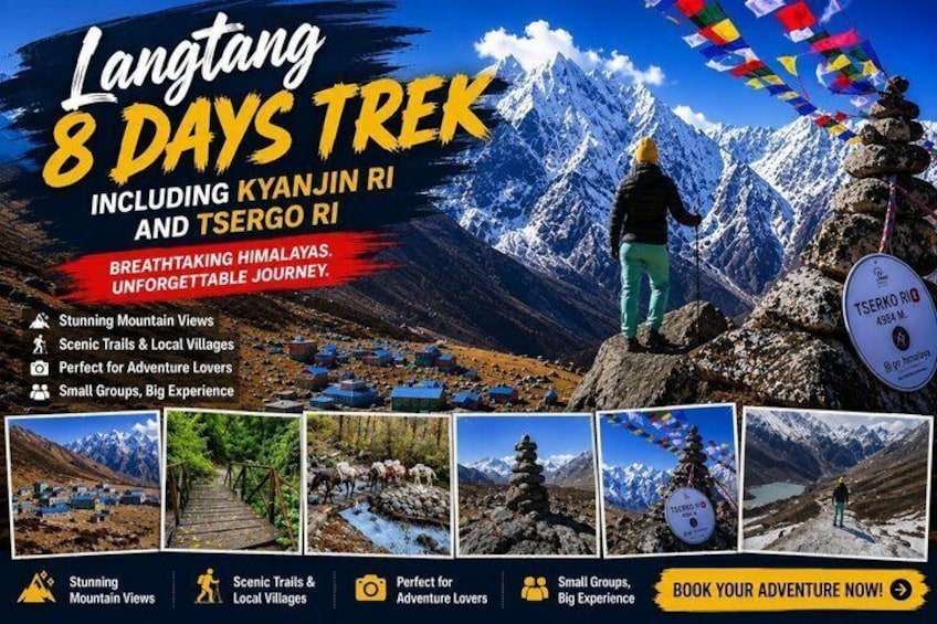 Langtang Valley Trek with Kyanjin Ri and Tsergo Ri 1