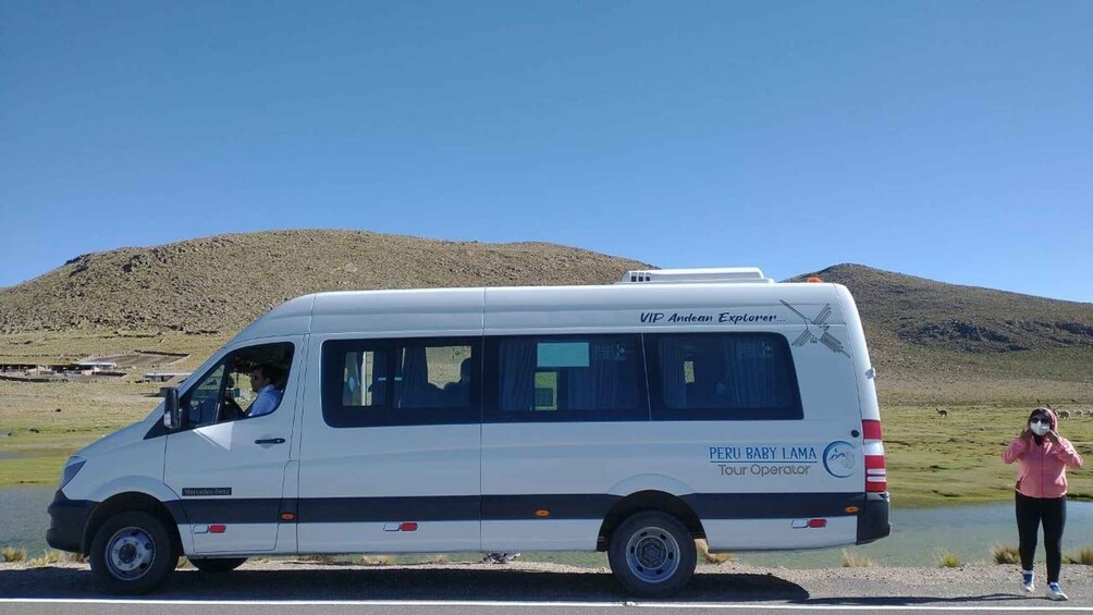 Transport with scenic stops from Chivay to Puno. 1