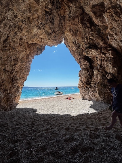 Picture 1 for Activity Himara: Pirates Cave Tour, , Turquoise Bays & Swimming Stops 3