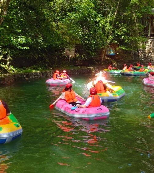 Picture 1 for Activity Guilin: Reed Flute Cave & Yangshuo Rafting Private Day Tour 2