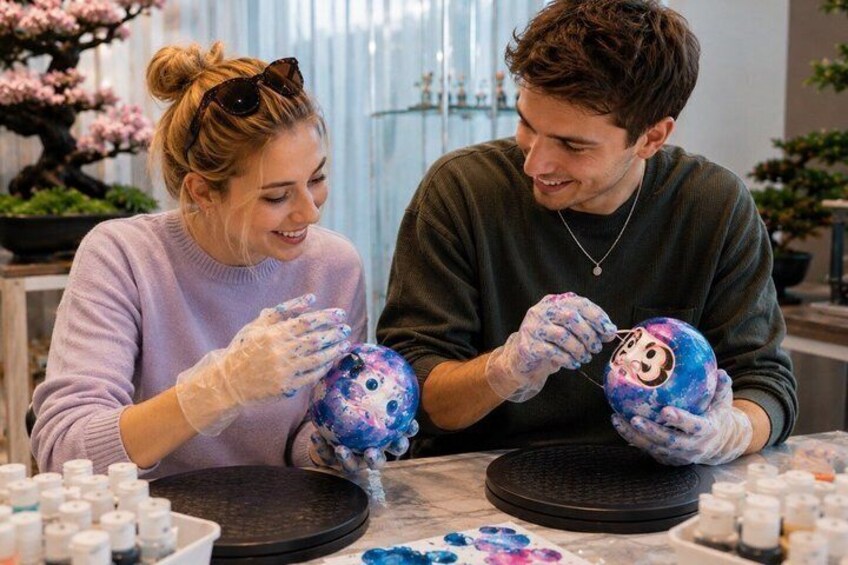Chiba Daruma Painting Art Class 3
