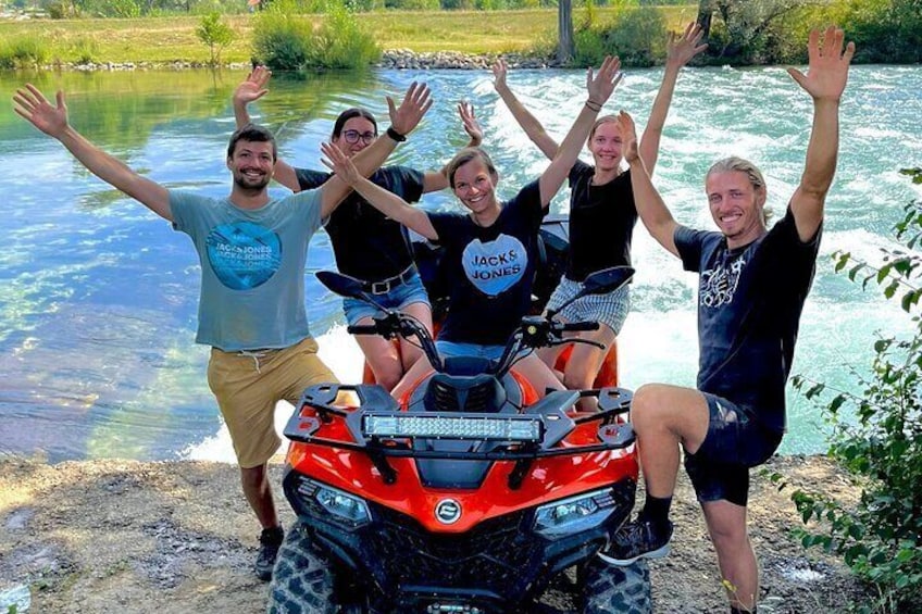 ATV Quad Tour from Split: Off-Road Adventure & River Swimming 2