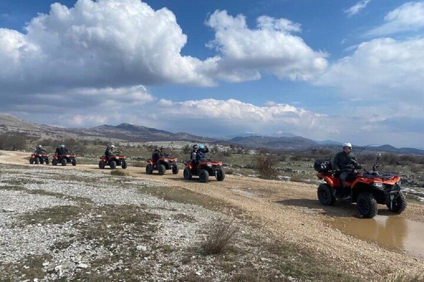 ATV Quad Tour from Split: Off-Road Adventure & River Swimming 1