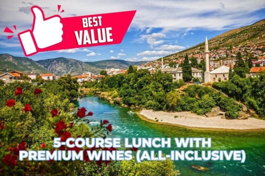 Mostar and Kravice Waterfalls Private Luxury Tour from Dubrovnik 1