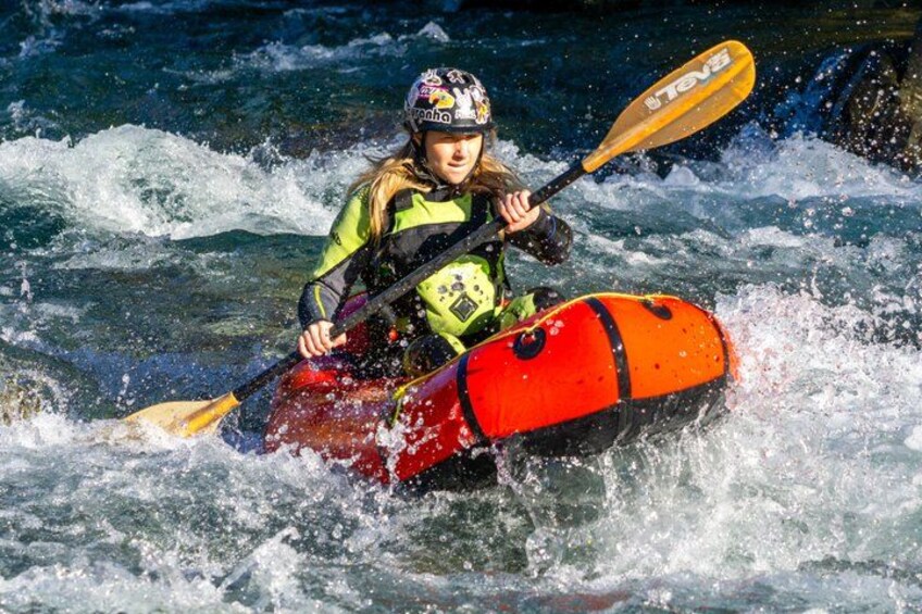 Packrafting in Lima River with Equipment and Instructor 3