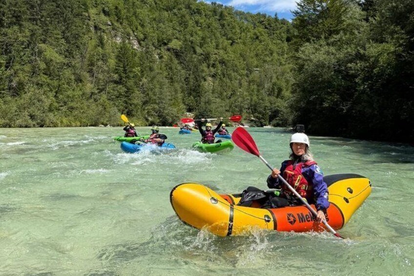 Packrafting in Lima River with Equipment and Instructor 2