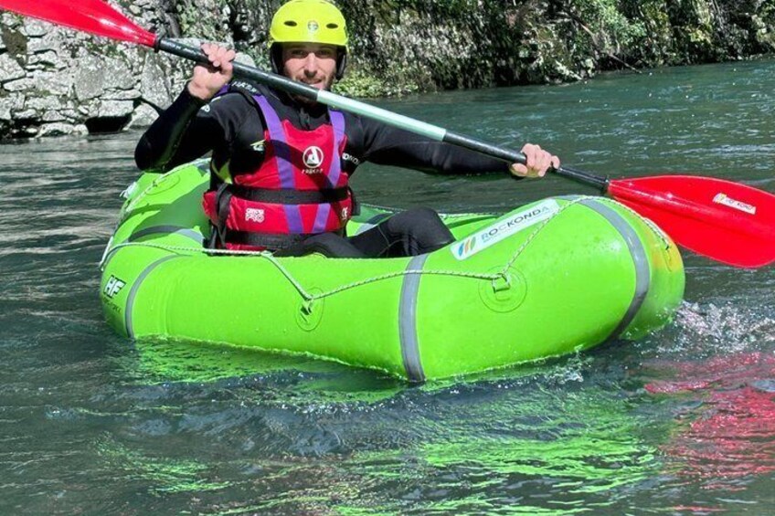 Packrafting in Lima River with Equipment and Instructor 5
