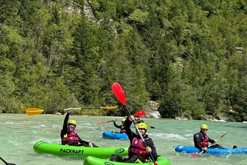 Packrafting in Lima River with Equipment and Instructor 2