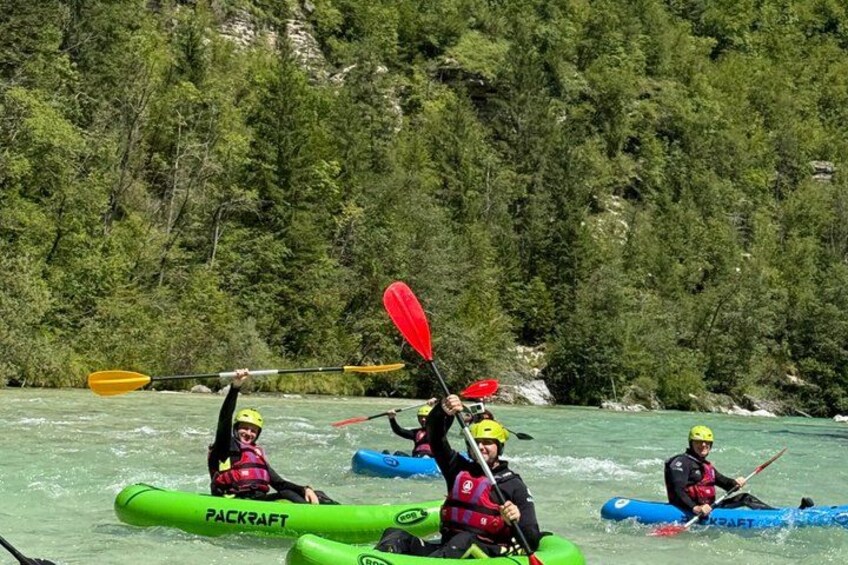 Packrafting in Lima River with Equipment and Instructor 2