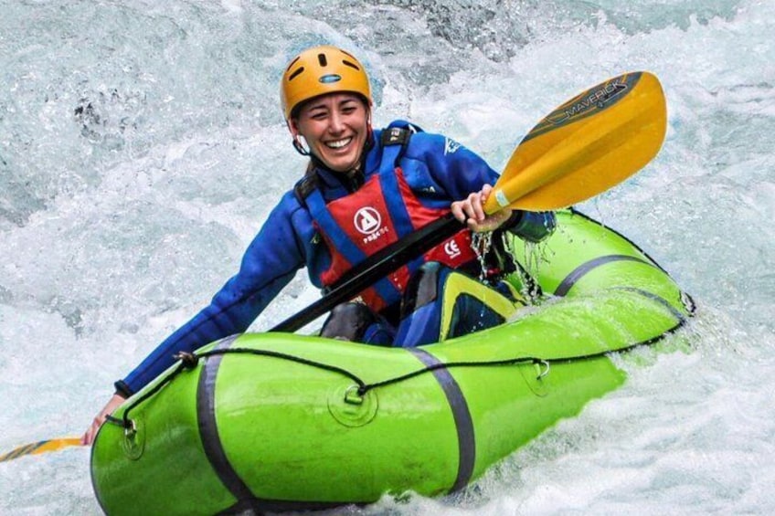 Packrafting in Lima River with Equipment and Instructor 1