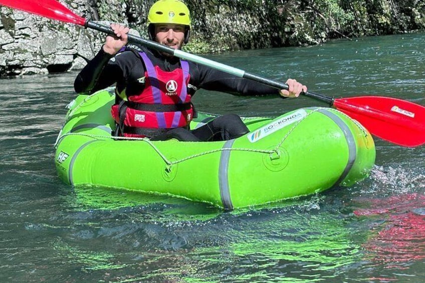 Packrafting in Lima River with Equipment and Instructor 3