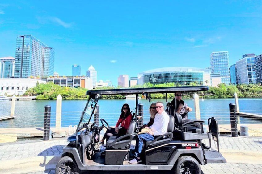 Private Electric Golf Cart Tour of Tampa with Karaoke 1