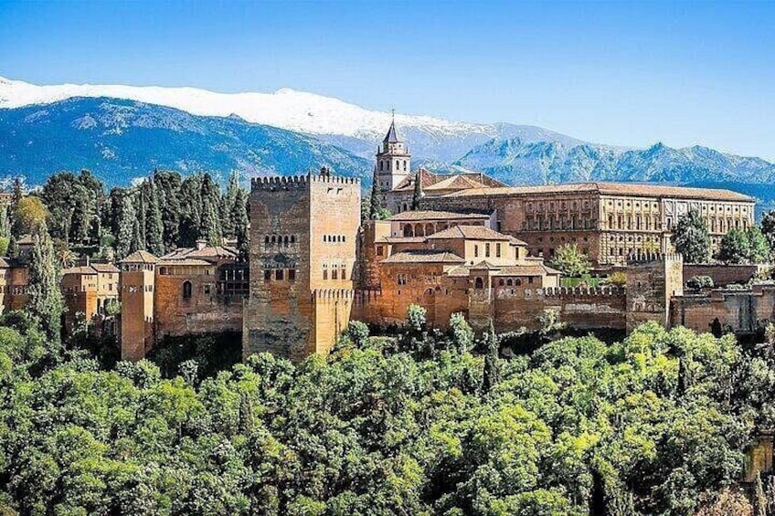 Alhambra & Nasrid Palaces Ticket with Audio Guide in Granada 1