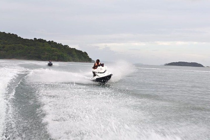 Phuket to Phang Nga 4 Island Jet Ski Tour with Lunch 5