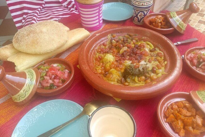 Authentic Moroccan Cooking Class with Aicha in Temara 5