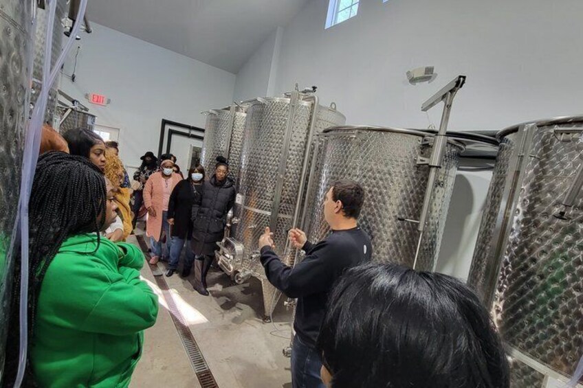 Interactive Winemaker's Tour at Evansburg Vineyards 5