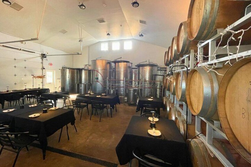 Interactive Winemaker's Tour at Evansburg Vineyards 4