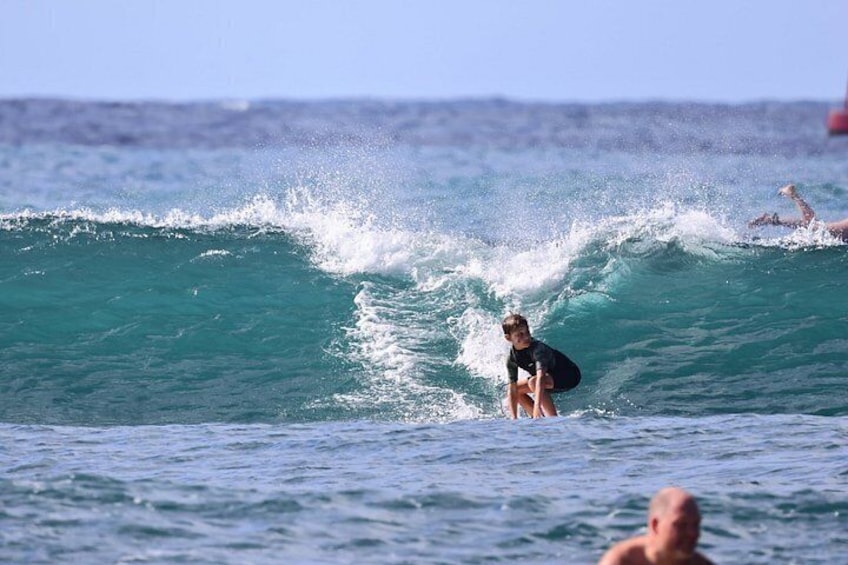 Semi Private Surf Lessons in the North Shore of Oahu 4