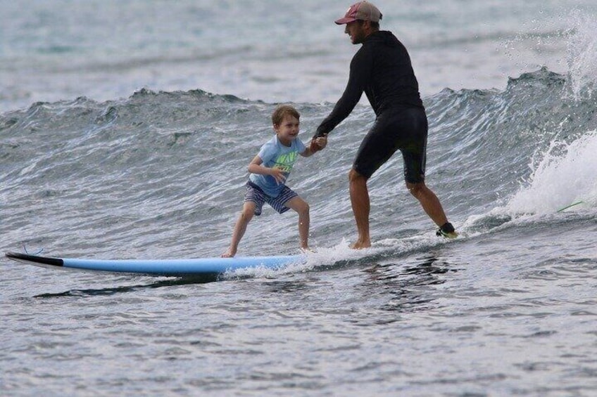 Tandem Surf Lesson in North Shore of Oahu 5