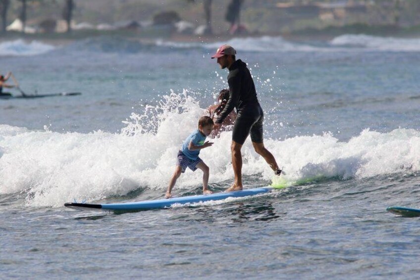 Tandem Surf Lesson in North Shore of Oahu 3