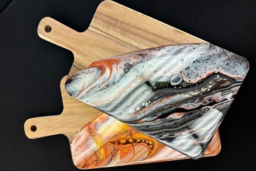 Deluxe Charcuterie Fluid Art Experience 5