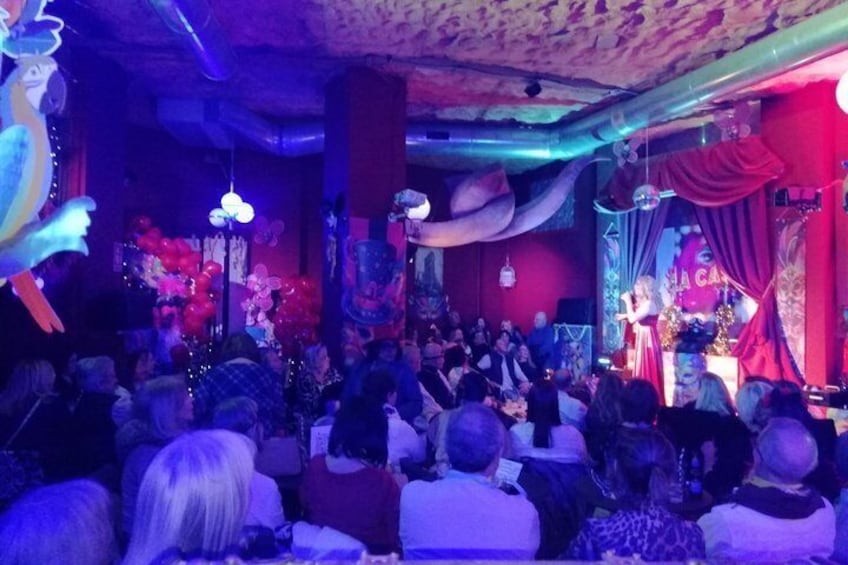 Alicante : Drag Queen Cabaret Show with Tapas Option 3