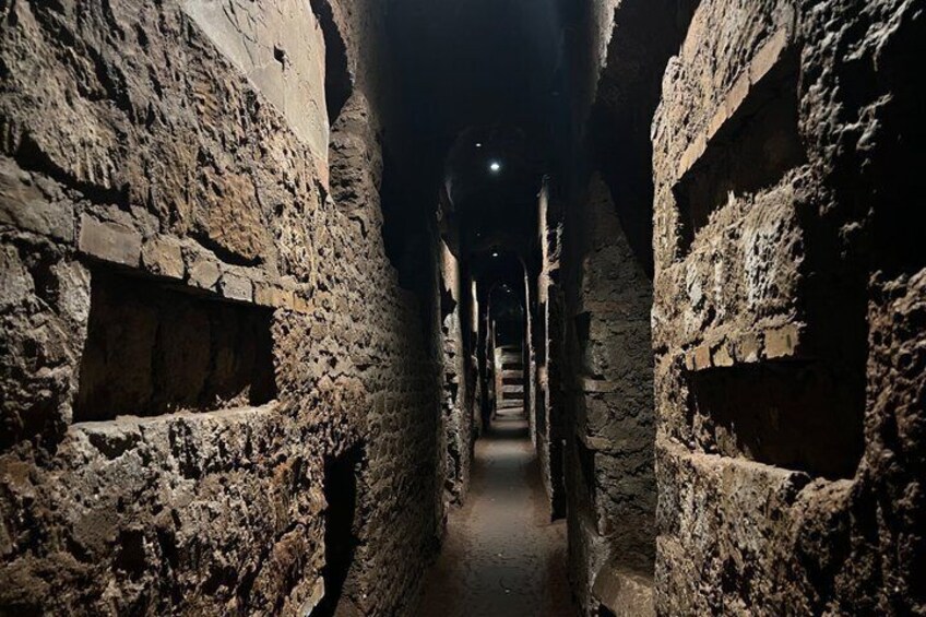 Catacombs of St. Callixtus with Golf Cart Shuttle and Appian Way 1