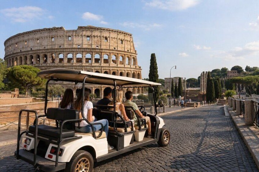 Catacombs of St. Callixtus with Golf Cart Shuttle and Appian Way 3