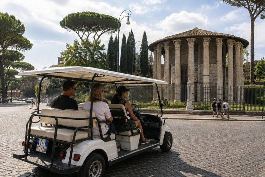 Catacombs of St. Callixtus with Golf Cart Shuttle and Appian Way 2
