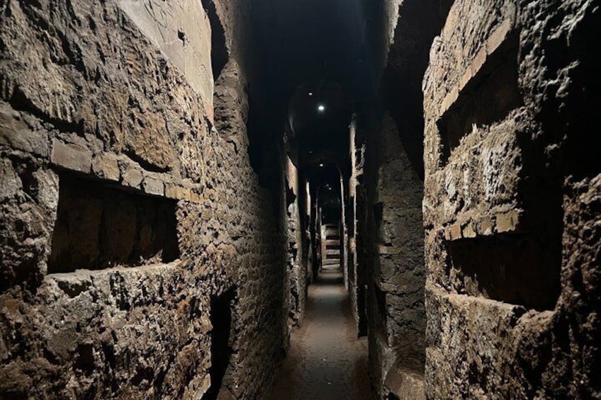 Catacombs of St. Callixtus with Golf Cart Shuttle and Appian Way 3