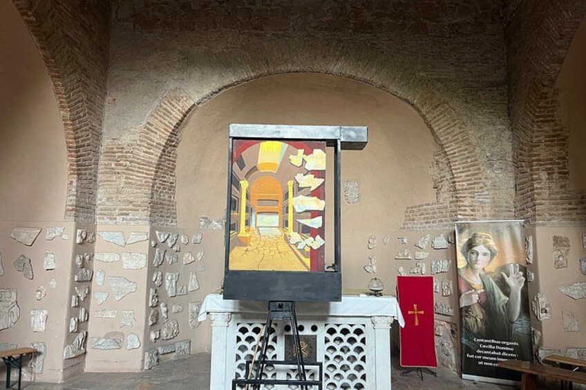 Catacombs of St. Callixtus with Golf Cart Shuttle and Appian Way 4