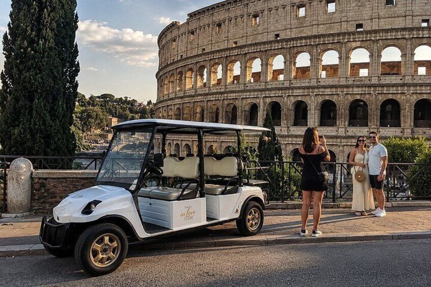 Catacombs of St. Sebastian Official Tour and Golf Cart Shuttle 3